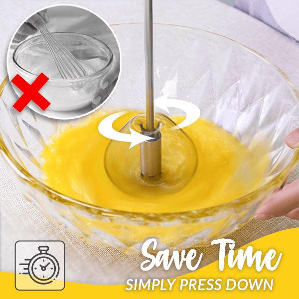 Slonkaz™ Magic Easy Whisk – Fast Lump-Free Sauce & Gravy Mixer (No Splatter, One-Hand Stirring)