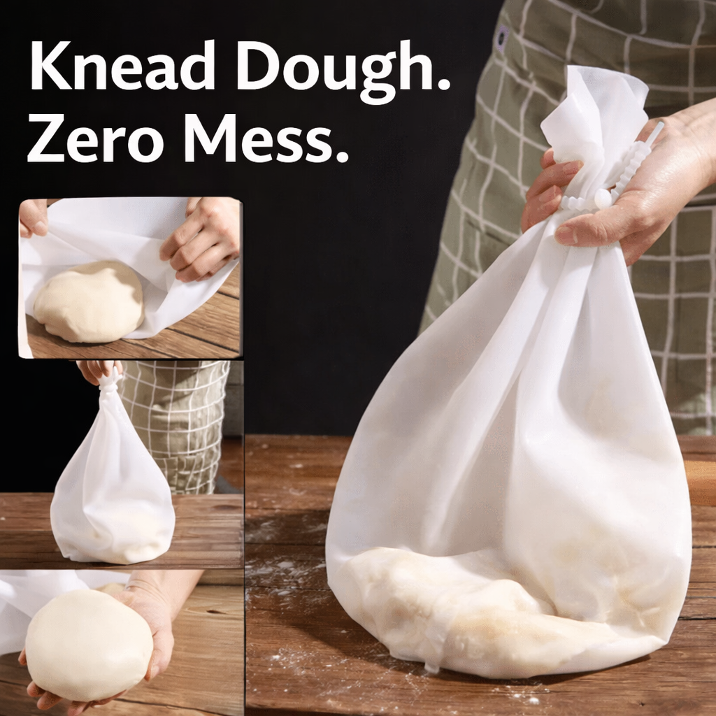 Slonkaz™ Food Grade Silicone Dough Mixing Bags (Offer)