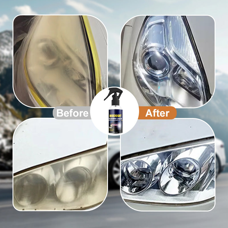 Slonkaz™Car Headlight Cleaning & Restoration Agent – Scratch Remover, UV Protection & Anti-Yellowing 🚗