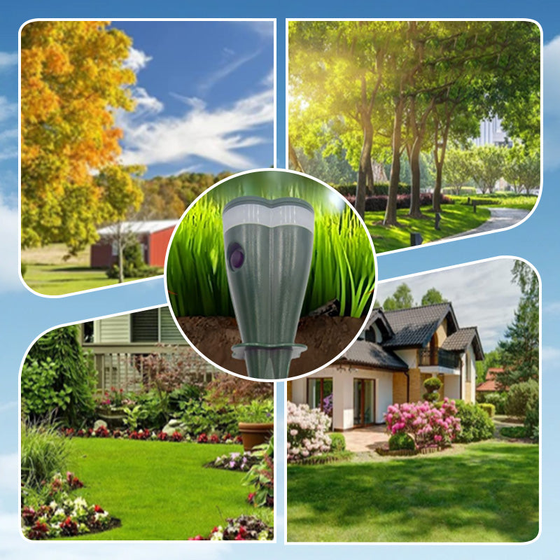 🔥Hot Sale 50% OFF☘️ Solar Powered Waterproof Screw Mole Repellent (offer)