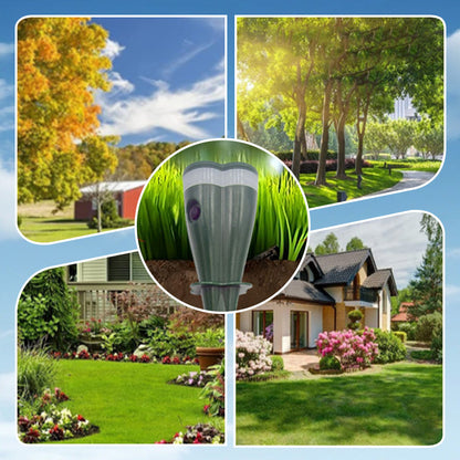 🔥Hot Sale 50% OFF☘️ Solar Powered Waterproof Screw Mole Repellent (offer)