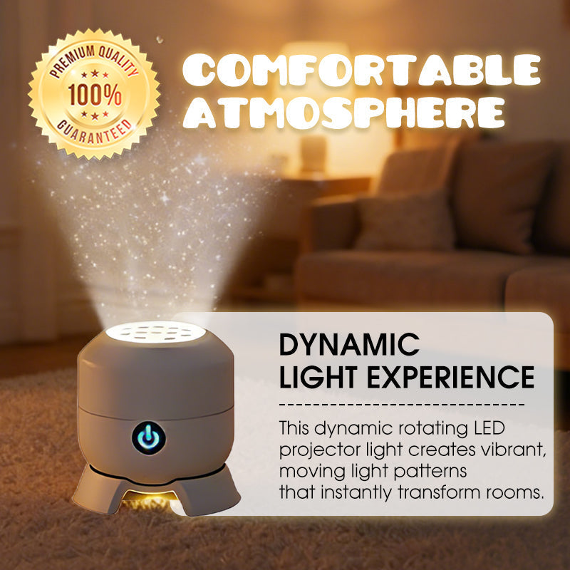 🌊 Slonkaz™ Dynamic Rotating LED Projector Light