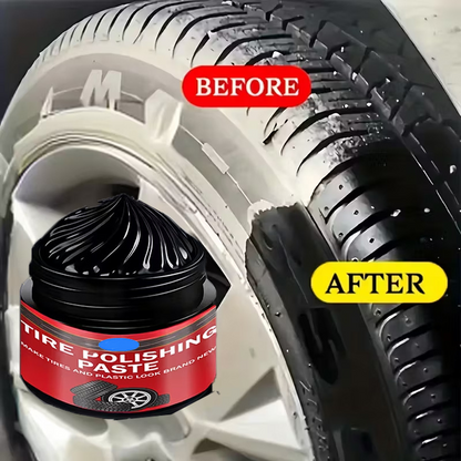 🚗LAST DAY BUY 1 GET 1 FREE! ✨ Car Tire & Plastic Trim Renewal Paste – Restores Shine, Prevents Cracking & Easy Application 🛞 (Copy)