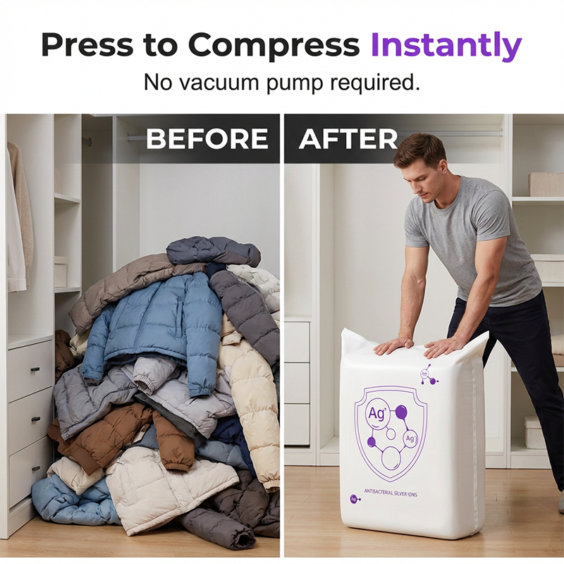 🧳Buy 2 Get 1 Free✨Vacuum Storage Bags for Home Use (Offer)