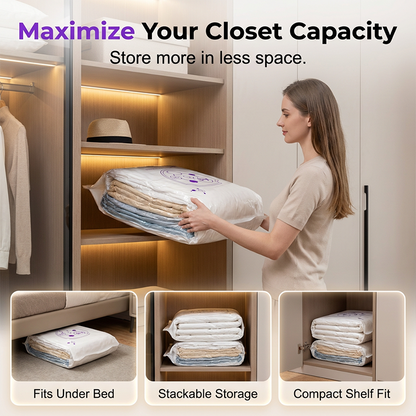 🧳Buy 2 Get 1 Free✨Vacuum Storage Bags for Home Use (Offer)