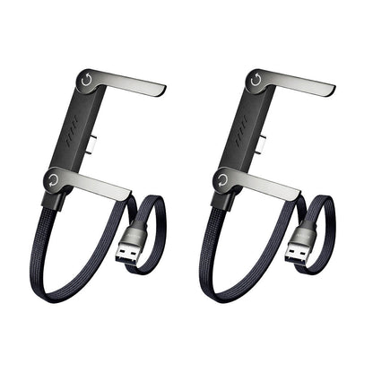 🥇Slonkaz™ 2-in-1 Invisible Holder Charger Cable – 240W Fast Charging Cord with Built-In Phone Stand (Offer)