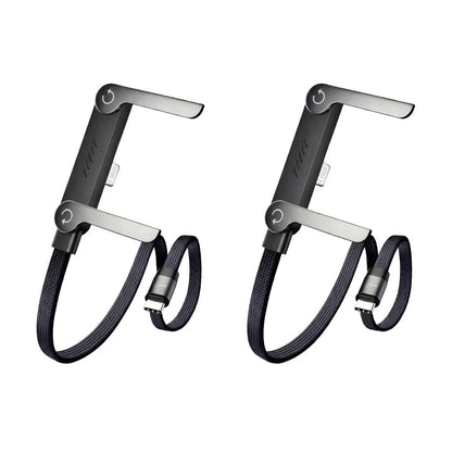 🥇Slonkaz™ 2-in-1 Invisible Holder Charger Cable – 240W Fast Charging Cord with Built-In Phone Stand (Offer)
